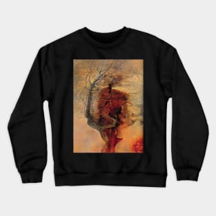 Zdzislaw Beksinski Crewneck Sweatshirt